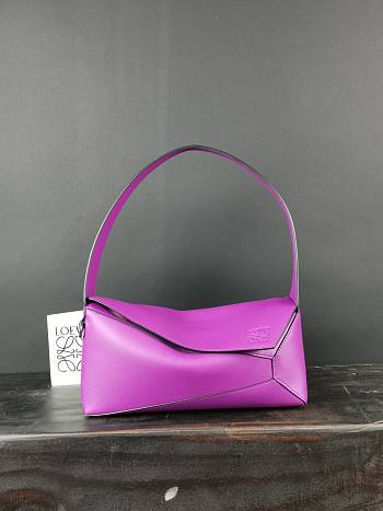 Loewe Puzzle Hobo Bag Light Purple A510J67X01 28.7x10.7x5.5cm