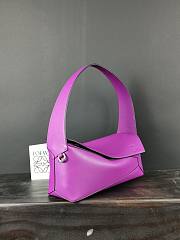 Loewe Puzzle Hobo Bag Light Purple A510J67X01 28.7x10.7x5.5cm - 6