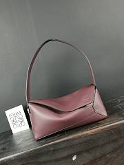 Loewe Puzzle Hobo Bag Prune Purple A510J67X01 28.7x10.7x5.5cm - 3