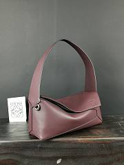 Loewe Puzzle Hobo Bag Prune Purple A510J67X01 28.7x10.7x5.5cm - 2