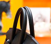 Hermes Birkin Togo In Smooth Leather Black 25cm - 6
