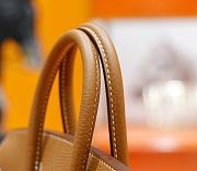 Hermes Birkin Togo In Smooth Leather Brown 25cm - 6