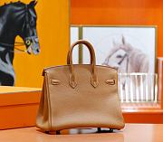 Hermes Birkin Togo In Smooth Leather Brown 25cm - 4