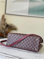 Louis Vuitton Riverside Damier Canvas Rubby Red N40052 36x25x15cm - 4