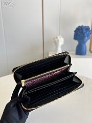 Louis Vuitton Zippy Wallet Wild At Heart Black M80683 19.5x10.5x2.5cm - 4