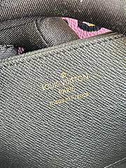 Louis Vuitton Zippy Wallet Wild At Heart Black M80683 19.5x10.5x2.5cm - 6