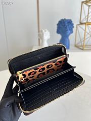Louis Vuitton Zippy Wallet Monogram Crafted Black M80680 19.5x10.5x2.5cm  - 5