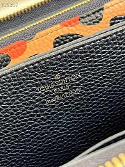 Louis Vuitton Zippy Wallet Monogram Crafted Black M80680 19.5x10.5x2.5cm  - 6