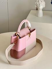 Louis Vuitton Capucines BB Matte And Iridescent Light Pink M59269 27x18x9cm - 2