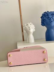 Louis Vuitton Capucines BB Matte And Iridescent Light Pink M59269 27x18x9cm - 4