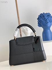 Louis Vuitton Capucines BB Matte And Iridescent Black M59269 27x18x9cm - 5