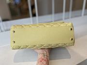 Chanel Cocohandle Flap Bag Gold-tone Metal Grained Leather Light Yellow A92991 28cm - 4