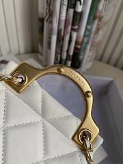 Chanel Handle Flap Card Holder With Chain White AP2271 11x10x3cm - 6