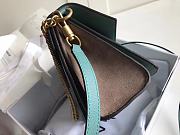 Givenchy Small GV3 Bag In Leather And Suede Leather Blue/Gray 22x14x8cm - 5