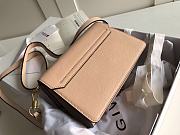 Givenchy Small GV3 Bag In Leather And Suede Leather Light Beige 22x14x8cm - 6