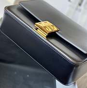 Givenchy Medium 4G Box Bag In Leather Black 21x15x6cm - 6