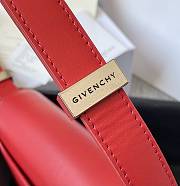 Givenchy Medium 4G Box Bag In Leather Red 21x15x6cm - 4