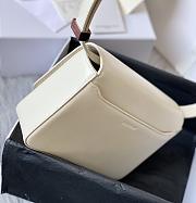 Givenchy Medium 4G Box Bag In Leather White 21x15x6cm - 2