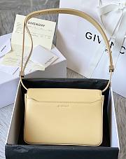 Givenchy Medium 4G Box Bag In Leather Light Cream 21x15x6cm - 4
