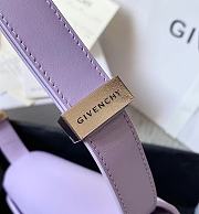 Givenchy Medium 4G Box Bag In Leather Purple 21x15x6cm - 5