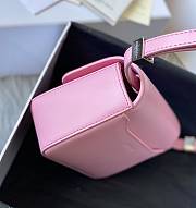 Givenchy Small 4G Box Bag In Leather Pink 16x12x6cm - 4