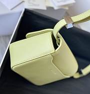Givenchy Small 4G Box Bag In Leather Green 16x12x6cm - 6