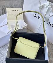 Givenchy Small 4G Box Bag In Leather Green 16x12x6cm - 2