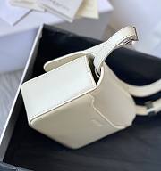 Givenchy Small 4G Box Bag In Leather White 16x12x6cm - 2