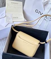 Givenchy Small 4G Box Bag In Leather Cream 16x12x6cm - 6
