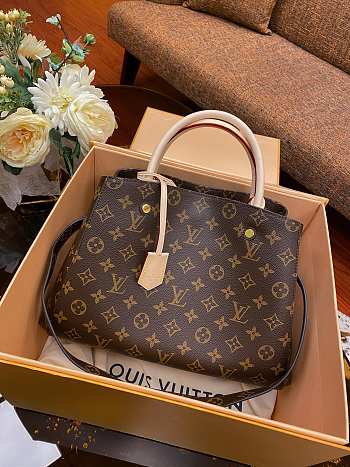 Louis Vuitton Montaigne MM Monogram Canvas M41056 33cm