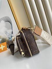 Louis Vuitton Utility Crossbody Bag Monogram Canvas M80446 18×11×10cm - 6