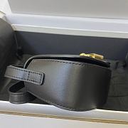 Celine Tabou Clutch On Strap Black 10I593DQ1 18x8x5cm  - 6