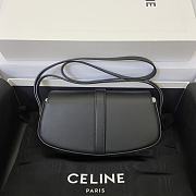 Celine Tabou Clutch On Strap Black 10I593DQ1 18x8x5cm  - 3