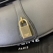 Celine Tabou Clutch On Strap Black 10I593DQ1 18x8x5cm  - 2