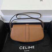 Celine Tabou Clutch On Strap Tan 10I593DQ1 18x8x5cm  - 2