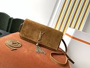 Ysl Kate 99 In Suede Brown 6042760 26x13.5x4.5cm - 1
