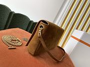 Ysl Kate 99 In Suede Brown 6042760 26x13.5x4.5cm - 2