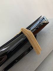 Ysl Kate 99 In Patern Leather Black 6042760 26x13.5x4.5cm - 6
