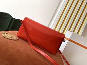Ysl Kate 99 In Patern Leather Red 6042760 26x13.5x4.5cm - 6