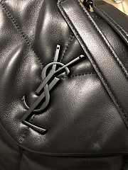 Ysl Medium Puffer Bag Black Metal In Leather 5774751 35x23x13.5cm - 3