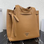 Prada Leather Tote Cognac 1BG339 35x34x16cm - 3