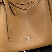 Prada Leather Tote Cognac 1BG339 35x34x16cm - 2
