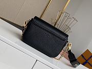 Louis Vuitton Lockme Tender Black M58557 19x13x8cm - 2