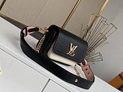 Louis Vuitton Lockme Tender Black M58557 19x13x8cm - 5