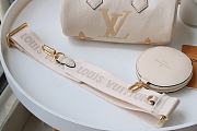 Louis Vuitton Papillon BB Monogram Empreinte Cream M45708 20x10x10cm  - 2