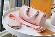 Louis Vuitton Papillon BB Monogram Empreinte Pink M45708 20x10x10cm  - 6