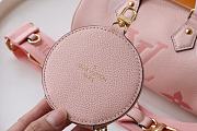 Louis Vuitton Papillon BB Monogram Empreinte Pink M45708 20x10x10cm  - 5