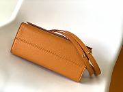 Louis Vuitton Twist One Handle MM Taurillon Leather Brown M57090 29x21x12cm - 3