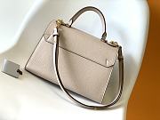 Louis Vuitton Twist One Handle MM Taurillon Leather Beige M57092 29x21x12cm - 4