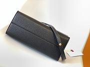 Louis Vuitton Twist One Handle MM Taurillon Leather Black M57090 29x21x12cm - 5